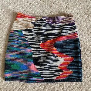 Missoni Multicolor Striped Pencil Skirt